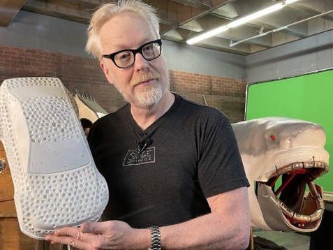 Turning A Ford Taurus Into A Golf Ball Was Adam Savage’s Favorite 'Mythbusters' Myth