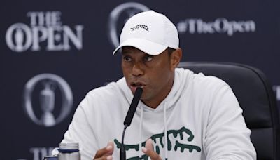 14 things we learned from Tiger Woods' pre-Open news conference