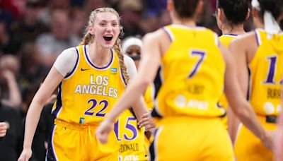 Los Angeles Sparks Share Photo of Cameron Brink Without Knee Brace