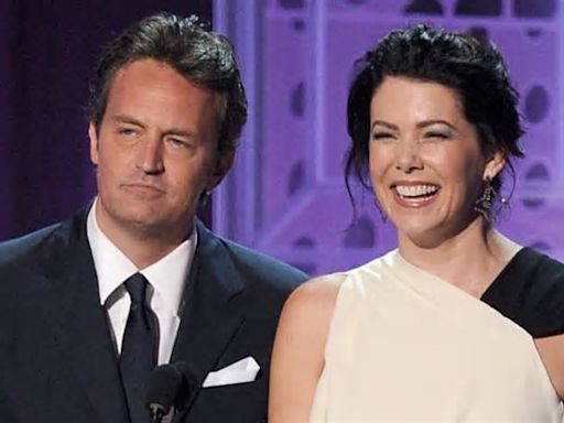 Lauren Graham revela el último regalo que le hizo Matthew Perry antes de morir: "Acababa de volver a mi vida"