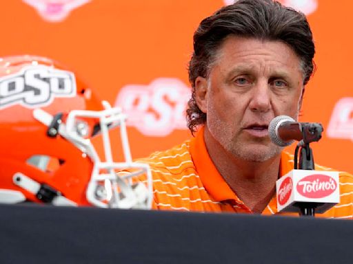 Mike Gundy says he'd 'appreciate' if OSU let him give input on who takes his job when he's done