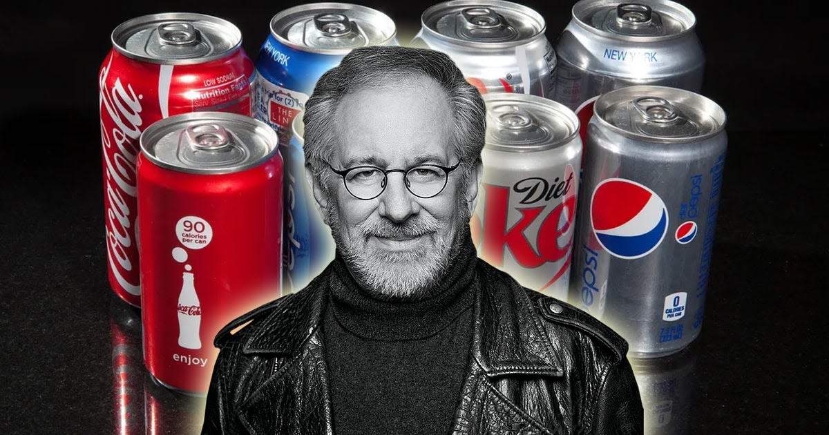 Steven Spielberg is producing a Coca-Cola vs. Pepsi movie, in case you were wondering where Hollywood is at right now