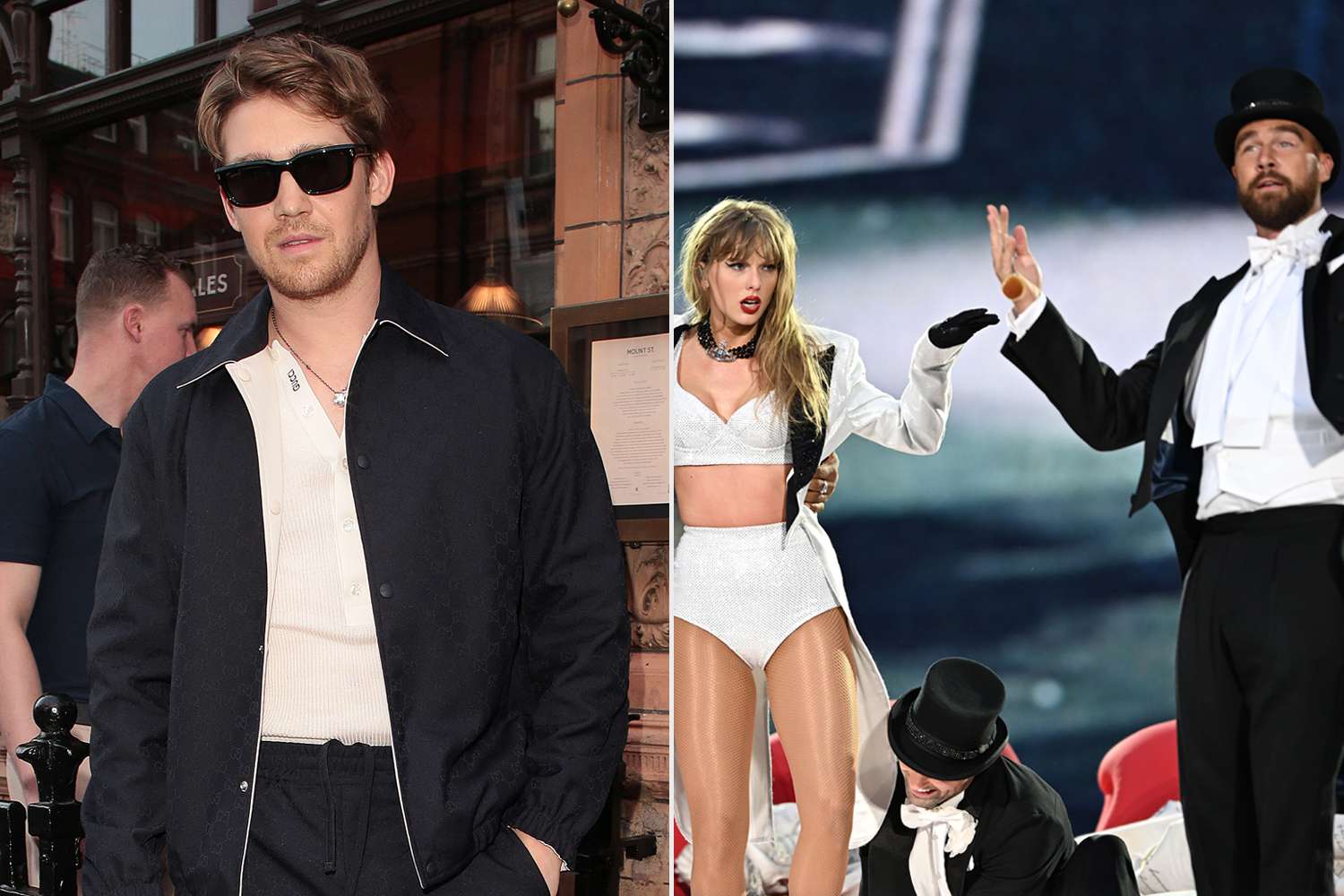 Joe Alwyn Steps Out in London Following Taylor Swift’s Eras Tour Show with Travis Kelce