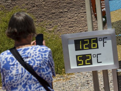 Motorcyclist dies from heat exposure temperature reaches 128 in California's Death Valley