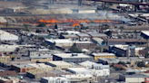 Fire crews battling large blaze in South El Paso - KVIA
