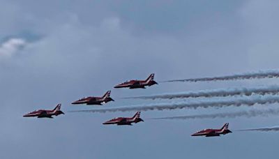 When and where you can see the Red Arrows in Herefordshire TODAY