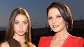 Catherine Zeta-Jones proves her daughter is just like Wednesday Addams: 'My little rain cloud'