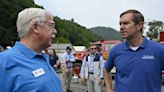 Beshear gets a warm embrace in flood-stricken parts of Kentucky where he and Trump are both popular