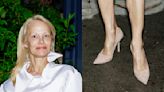 Pamela Anderson Steps Out In Pointy Pumps for Monse Maison Pre-Met Cocktail Party