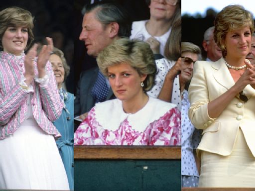 Princess Diana’s Wimbledon Outfits Through the Years: Peter Pan Collars, Suiting Up in the Royal Box and More Looks