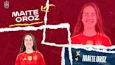 Maite Oroz, en la lista para los partidos ante Chequia y Bélgica