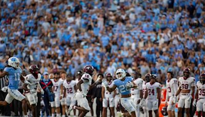 UNC football defeats N.C. Central, 45-10, behind Omarion Hampton's three touchdowns