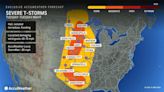 Severe storms to rattle, drench central US into midweek