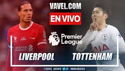 Liverpool vs Tottenham EN VIVO, ¿cómo ver transmisión TV online en Premier League?