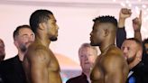 Video: Anthony Joshua vs. Francis Ngannou weigh-in results, final faceoff for boxing match