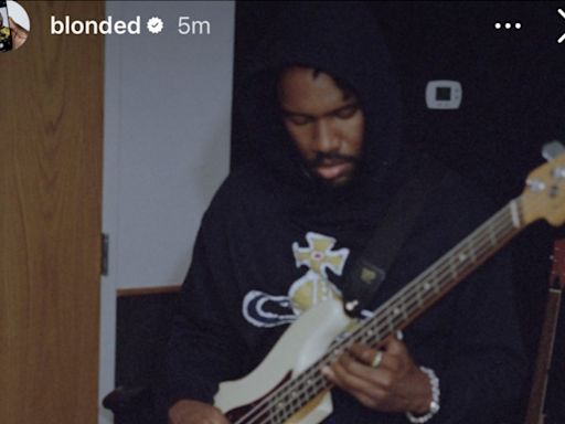 Frank Ocean shares studio snap, is new music on the way?
