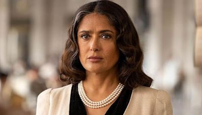 Salma Hayek reveals greys on red carpet after embracing 'white hair'