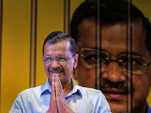 Arvind Kejriwal Latest News: Take care of yourselves, you all will be in my thoughts even in jail, tweets Arvind Kejriwal before 'surrender' | Delhi News - Times of India