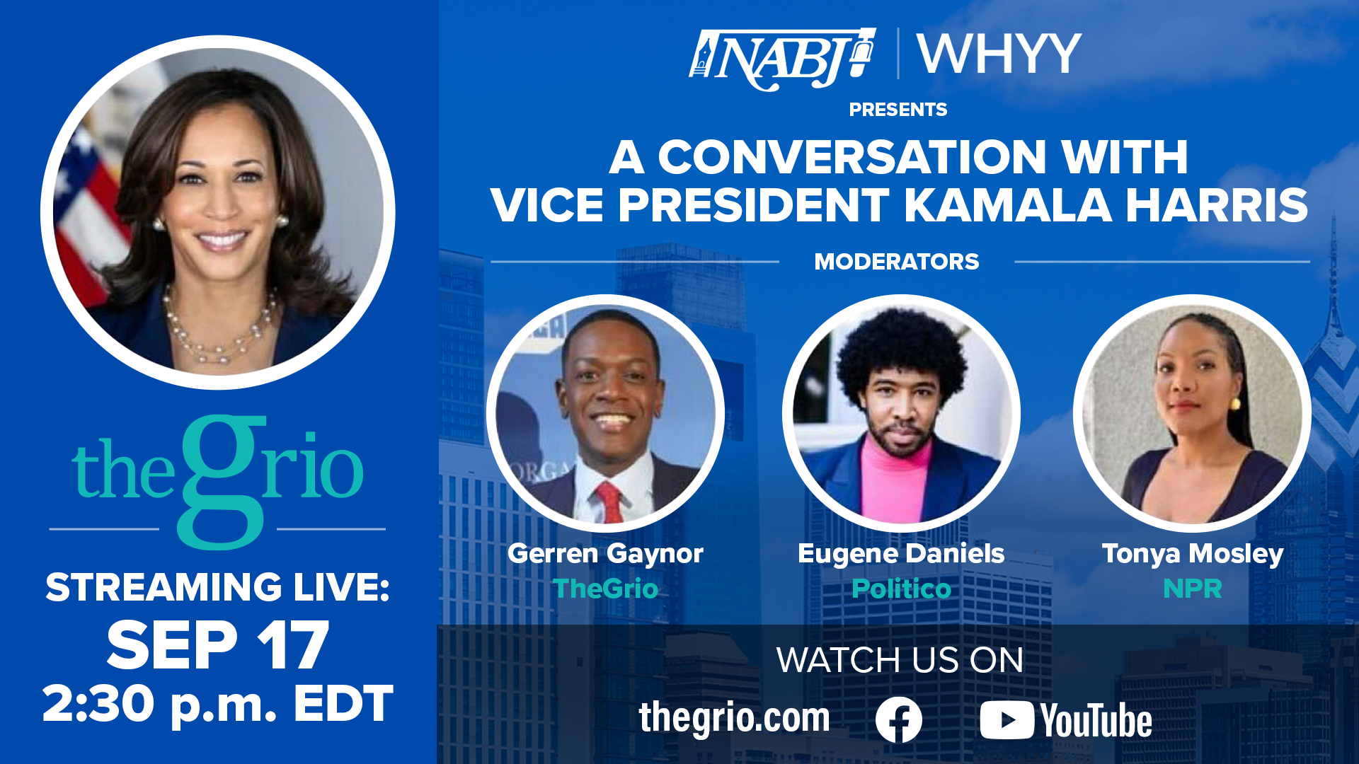 TheGrio to moderate NABJ-WHYY interview with Vice President Kamala Harris