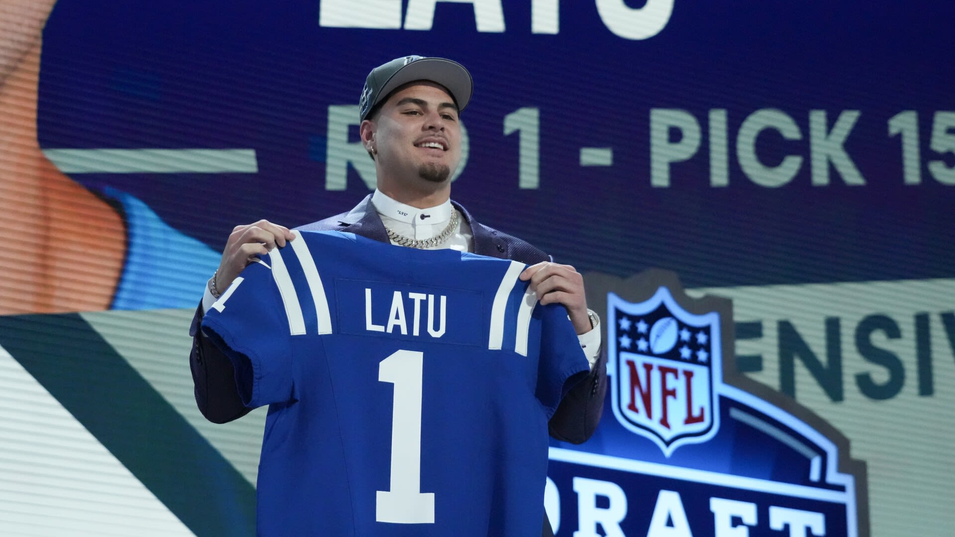 Shane Steichen says Colts got more explosive by drafting Laiatu Latu, Adonai Mitchell