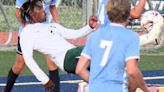 Eagles soccer grounded by Mustangs