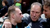 Tom Izzo's son, Steven, suits up for last home game at Michigan State in 53-49 win over Northwestern