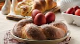 Tsoureki Is The Traditional Greek Sweet Bread Served For Easter