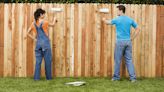 The five colours to paint your fence to make your garden look much bigger