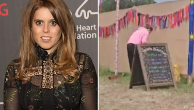 Princess Beatrice quits Glastonbury early after partying hard