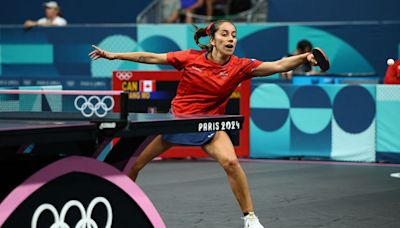 Paulina Vega cae en su estreno en París 2024 y el Team Chile se despide del tenis de mesa - La Tercera