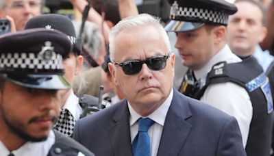 Ex-BBC presenter Huw Edwards arrives at court to face indecent images charges