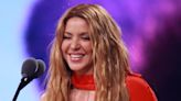 Shakira Is All Smiles as She Sweeps Awards at the Premios Juventud in a Figure-Hugging Red Mini Dress