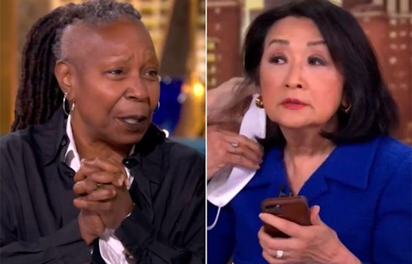 Connie Chung interrupts Whoopi Goldberg on 'The View,' jokes about Maury Povich giving her a big ring: 'He thinks I'm Jewish'