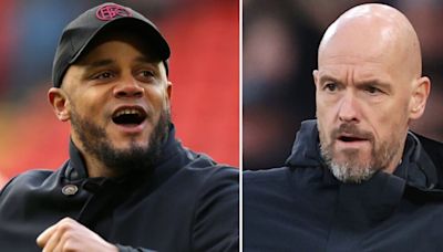 Vincent Kompany breaks rank with verdict on Man Utd boss Erik ten Hag