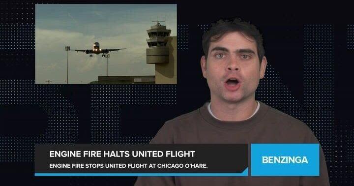 Engine Fire Halts United Airlines Flight at Chicago O'Hare Airport