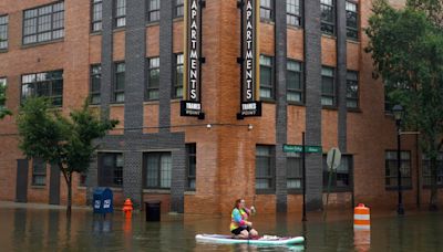 Flooding from the remnants of Debby leads to high water rescues in New York, Pennsylvania