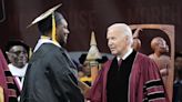 Biden tells Morehouse graduates that he hears their voices of protest over the war in Gaza