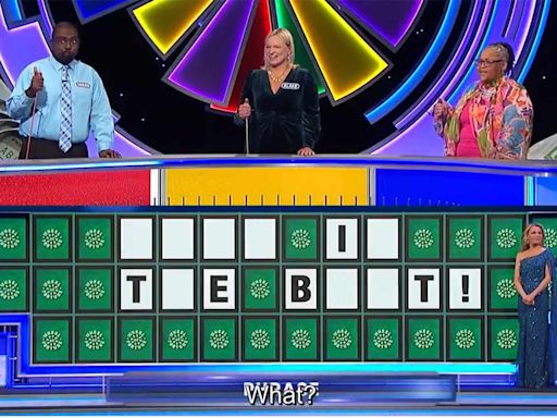 “Wheel of Fortune” Contestant Surprises Pat Sajak with NSFW Answer: 'I Was a Little Excited'