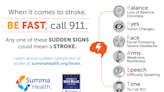 Know how to spot a stroke: BE FAST is the new acronym