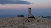 La 'Luna Rosa' y el espectacular ocaso, desde el Montgó