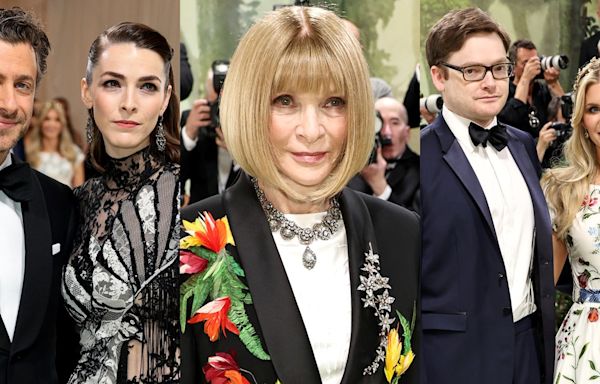 Anna Wintour Joins Her Kids Bee & Charles Along with Their Spouses at Met Gala 2024