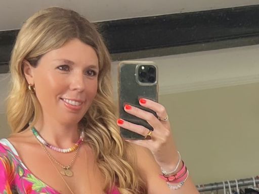 Carrie Johnson stuns in plunging summer dress as she welcomes new arrivals to family home