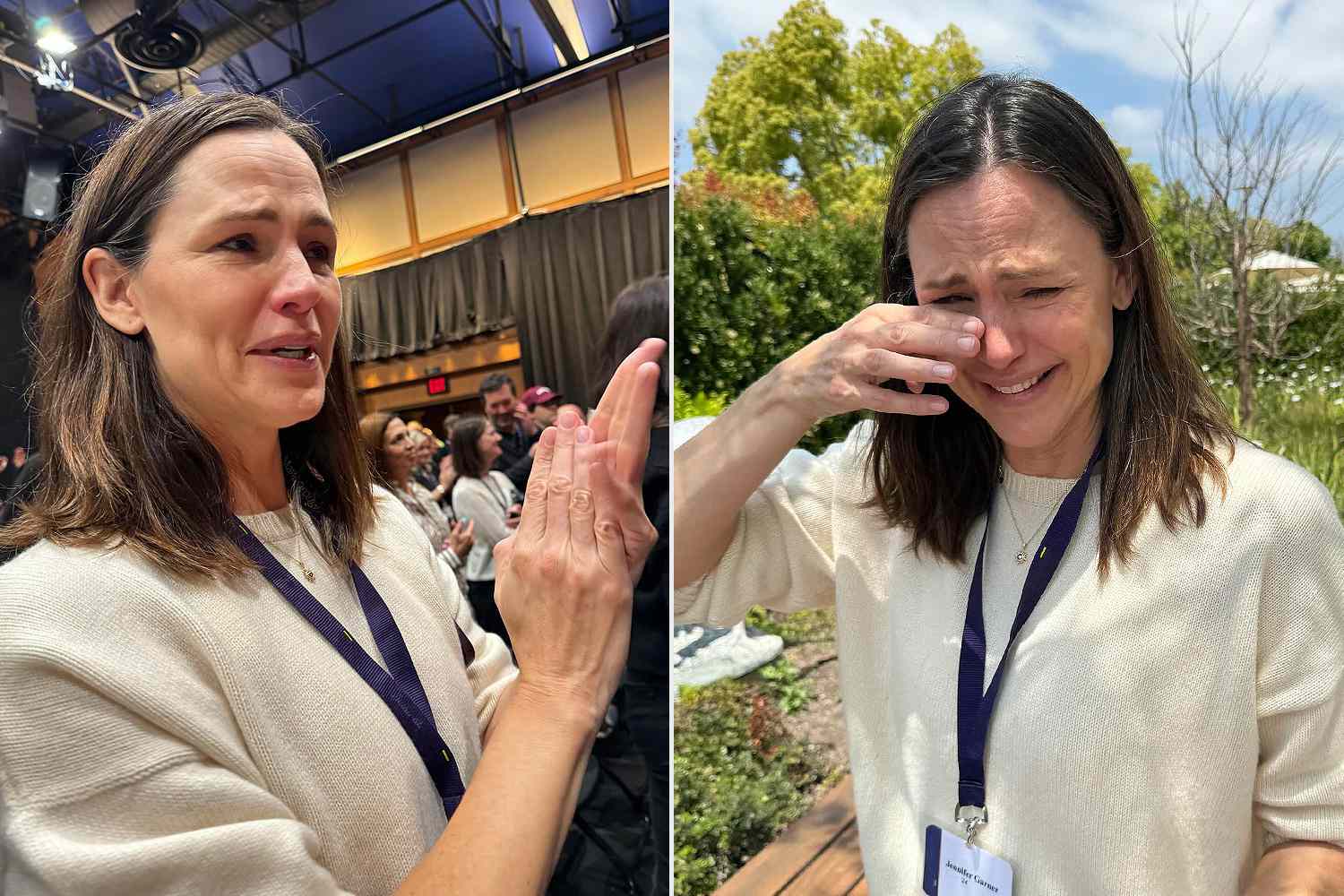 Jennifer Garner Cries at Her Daughter Violet's Pre-Graduation Sendoff: 'Bless Our Hearts'