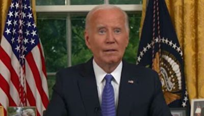 Joe Biden's orange skin tone has people convinced his big TV speech was AI