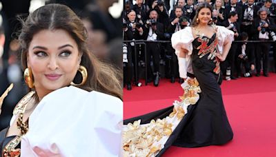 Netizens praise Aishwarya Rai Bachchan for her Cannes 2024 look, say, "we see weight gain but Miss World is stunning"