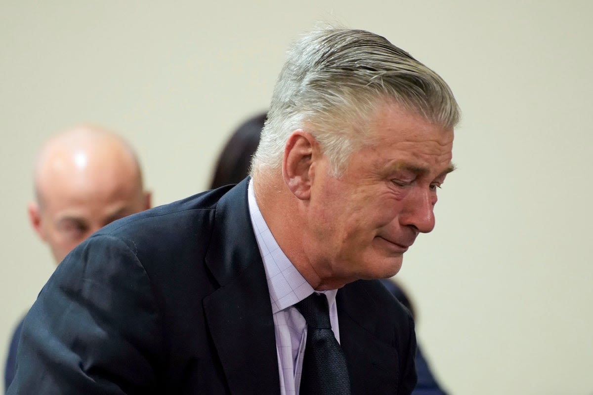 Alec Baldwin breaks down in tears as his ‘Rust’ shooting trial is thrown out: Updates