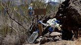 Jay Slater: Flowers and teddy bear left near ravine where body found