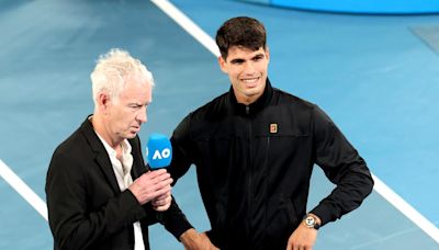 John McEnroe has funny request for Carlos Alcaraz: Come over to my place...