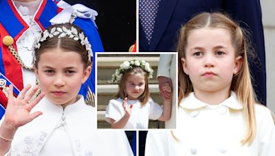 Princess Charlotte being an "icon" goes viral