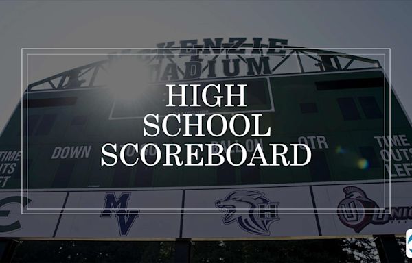 High school scoreboard, results from Friday, May 24